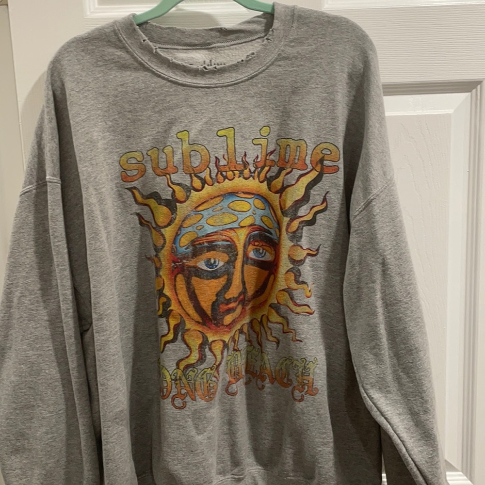 Sublime Sun Oversized Crew neck sweatshirt
